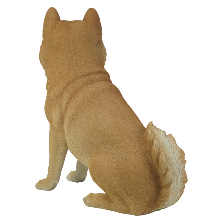 ウービア お座り柴犬の置物 (大) H14197 ウービア お座り柴犬の置物 (大) H14197