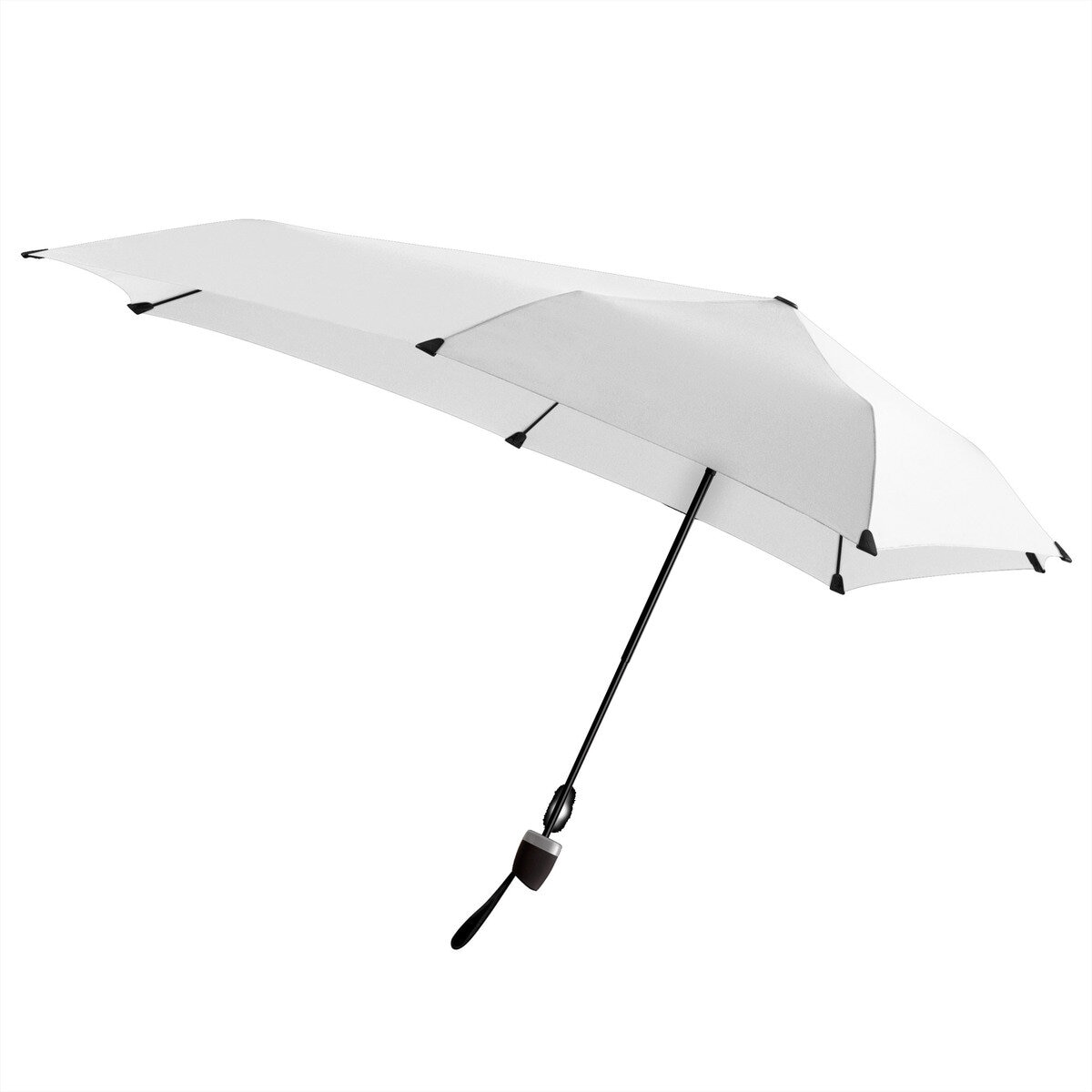 センズ　折りたたみ傘　マニュアル　手開き　晴雨兼用-ブライトホワイト