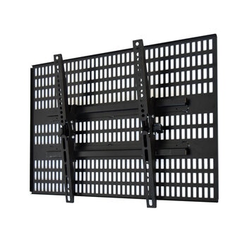 TVセッター / テレビ壁掛け金具 / 壁美人TI300 / 耐荷重25kg 37～65インチ対応 ホッチキスで設置 / ブラック