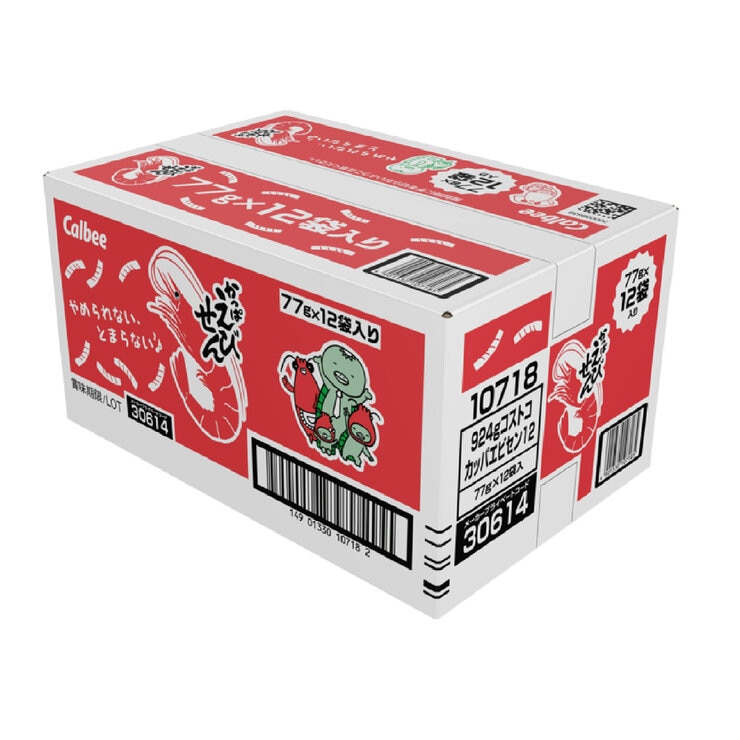 かっぱえびせん 77g x 12個入