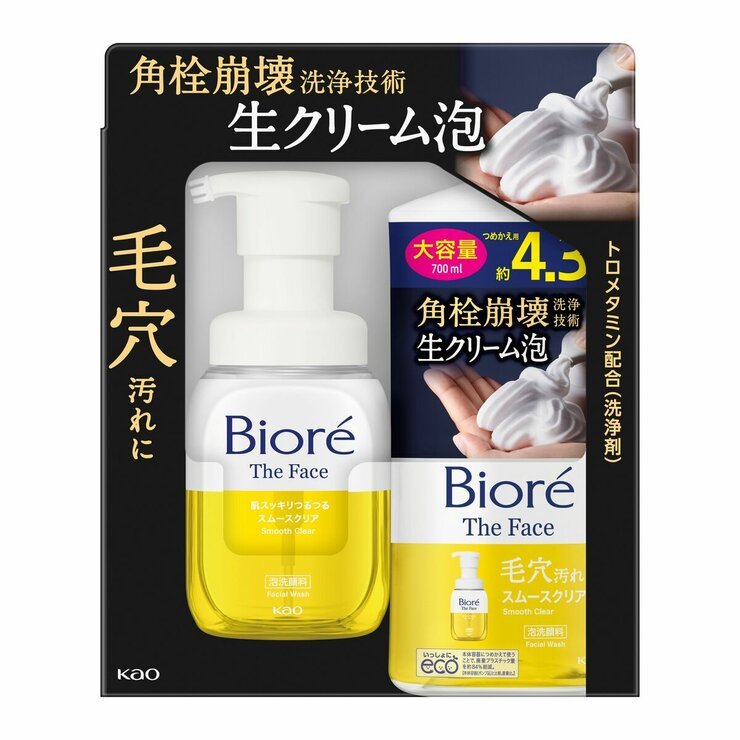 ビオレ ザフェイス スムースクリア 200ml + 700ml | Costco Japan