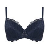 トリンプ・インターナショナル・ジャパン 4/5 カップレースブラ プラチナグレー/ネイビー E75