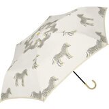 assa 日傘折りたたみ FM50STD アイボリー / ゼブラ FM776