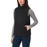 カークランドシグネチャー レディース キルト ベスト　ブラック M
