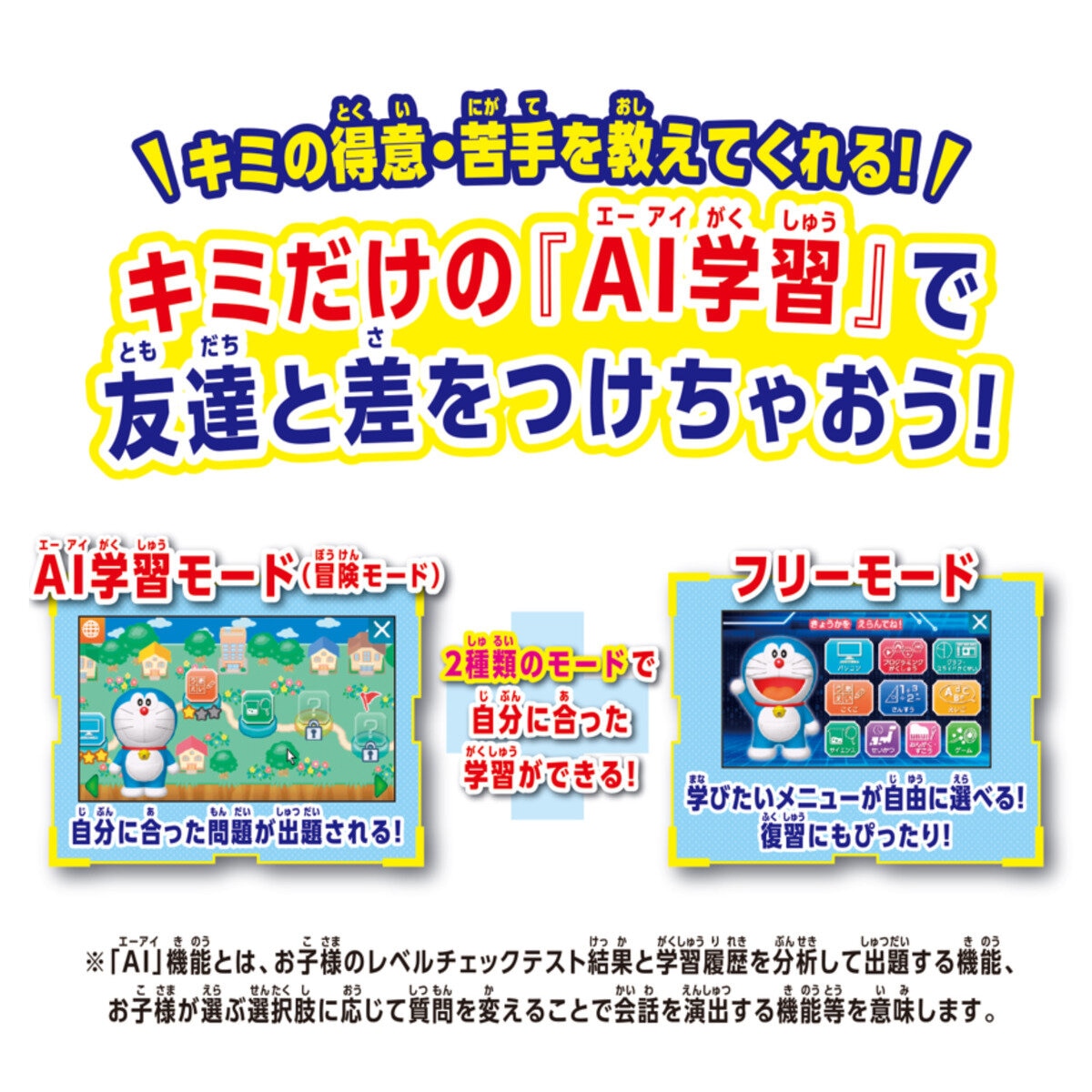 ドラえもんAIパソコン | ドラえもん｜バンダイ公式サイト