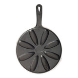 ノープロ ペッパーポッパーパン 鋳鉄製 8穴タイプ