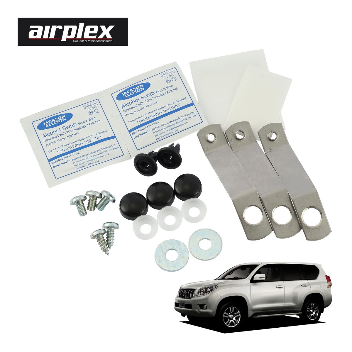 airplex トヨタ 150プラド ランドクルーザー プラド 150系 前期 バグガード マットブラック