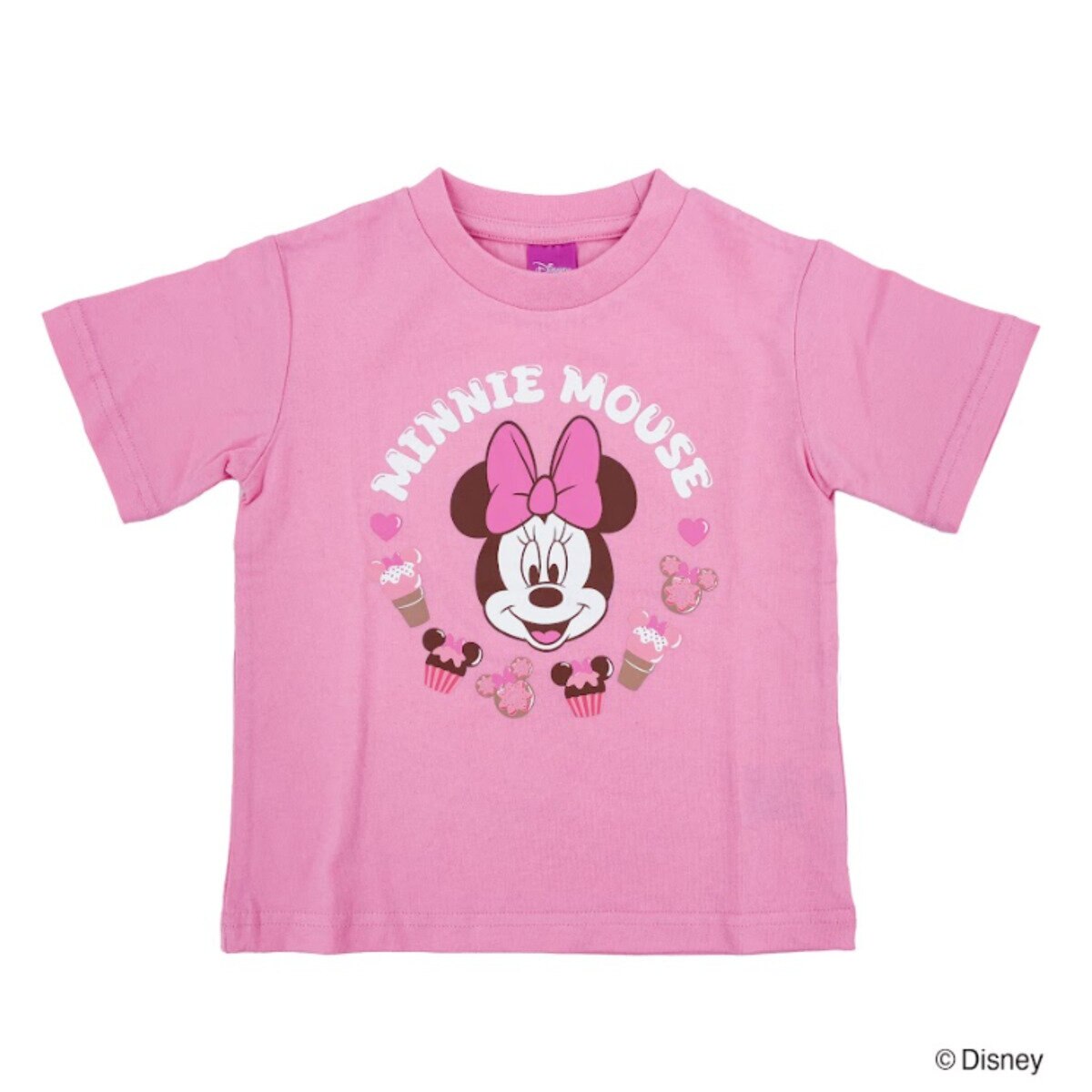 キャラクター キッズ Tシャツ アンド ショーツ 2枚セット / ミニー 100cm