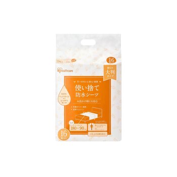 使い捨て防水シーツ ロング　32枚入り（16枚入り×2袋）