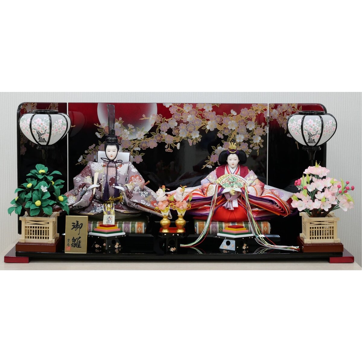 ひな人形 親王平飾り 44JK-5