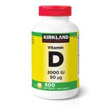 カークランドシグネチャー ビタミンD3 2000IU 600粒