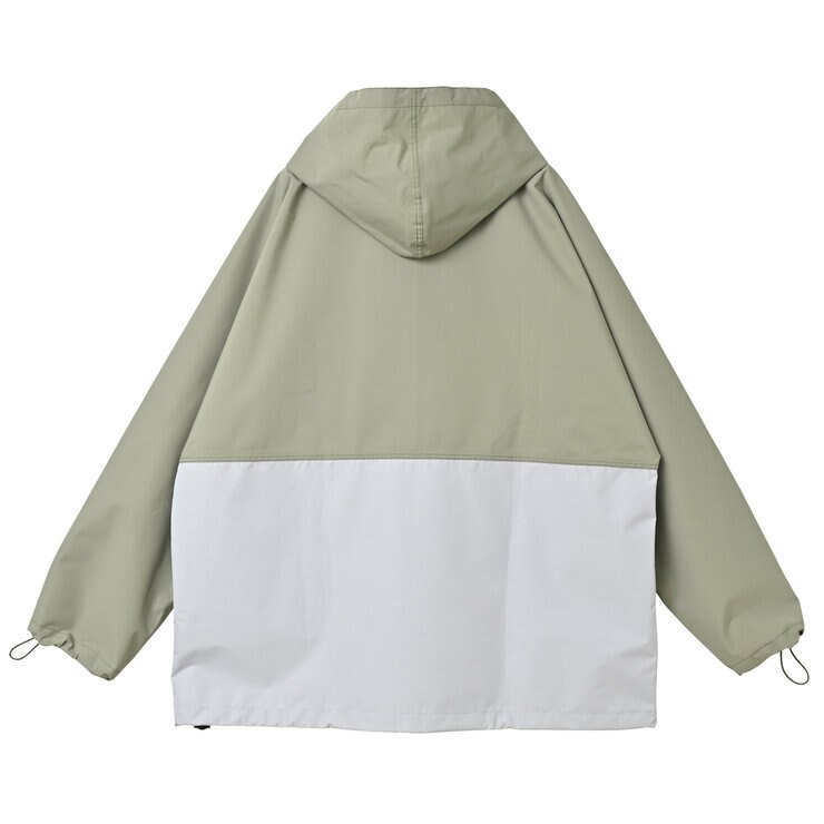 1937 アノラックレインパーカ カーキグレイ Y-RC023003