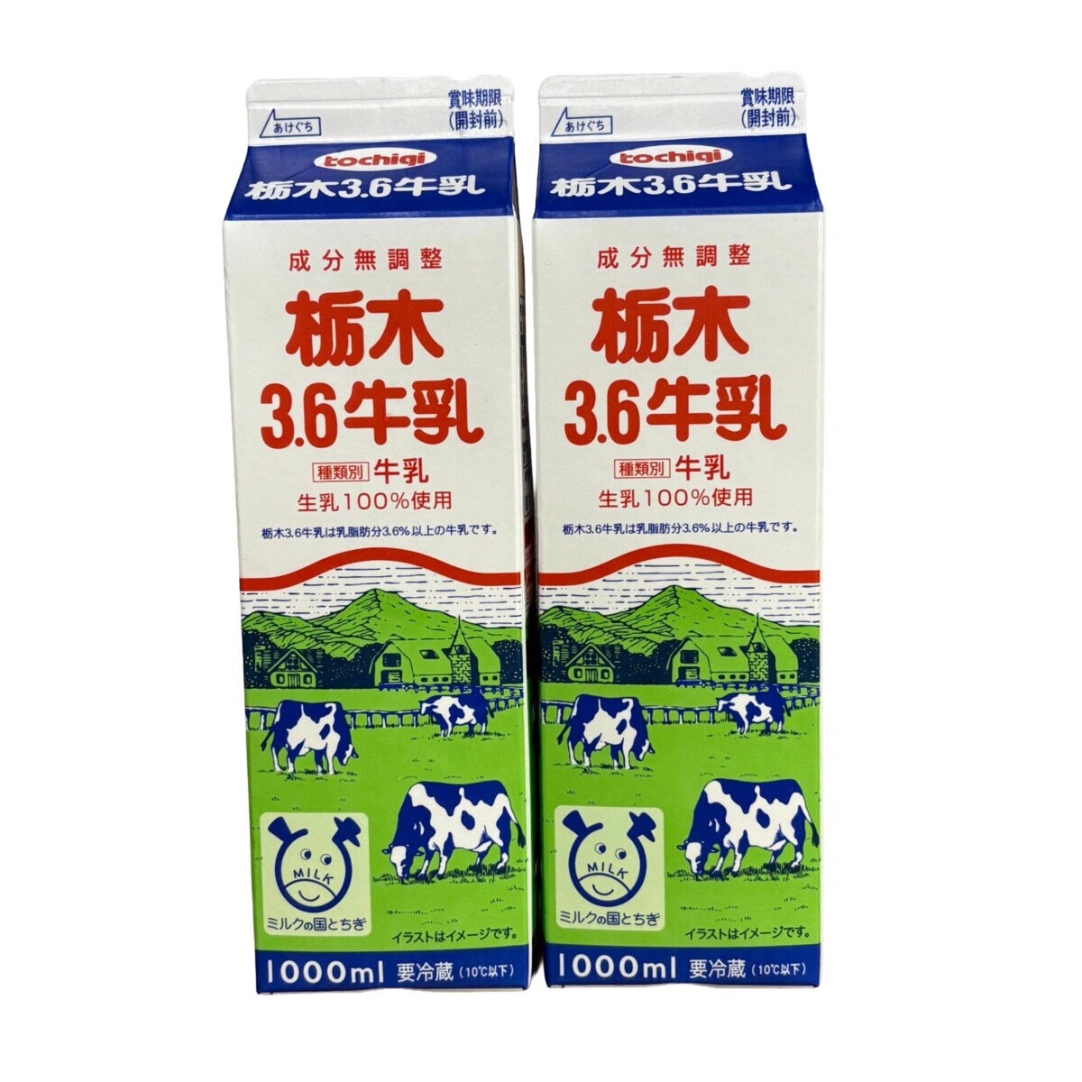 栃木3.6牛乳 1000ml