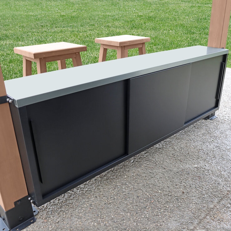 Yardistry 8 x 8フィート（2.3 x 2.3m）キャンティナ ガゼボ