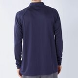 カッパ メンズ ハーフジップ 長袖 Tシャツ / ネイビー / M