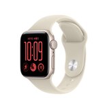 Apple Watch SE3 GPS 40mm スターライトアルミニウムケースとサンドスポーツバンド - S/M