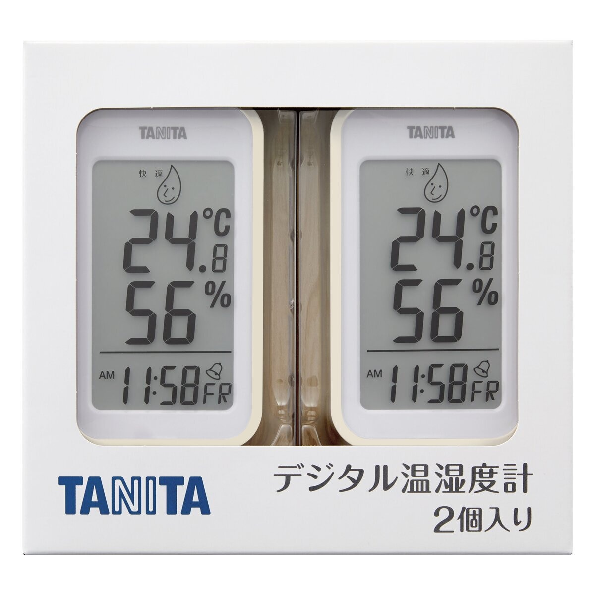 タニタ 温湿度計 TT-559 2個組