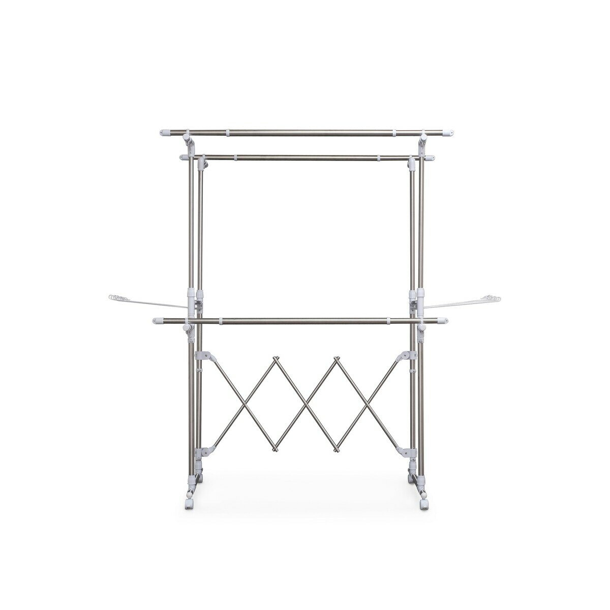 アイリスオーヤマ 組み立て簡単 たっぷり物干し KTM-2018R