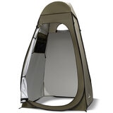 パイクスピーク ポップアップ着替えテント 防災グッズ 災害用 中が透けない 簡易トイレ 携帯トイレ 一緒に使える オリーブ