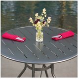 サンヴィラ Colfax 34インチ (86cm) スチール製 ビストロ テーブル