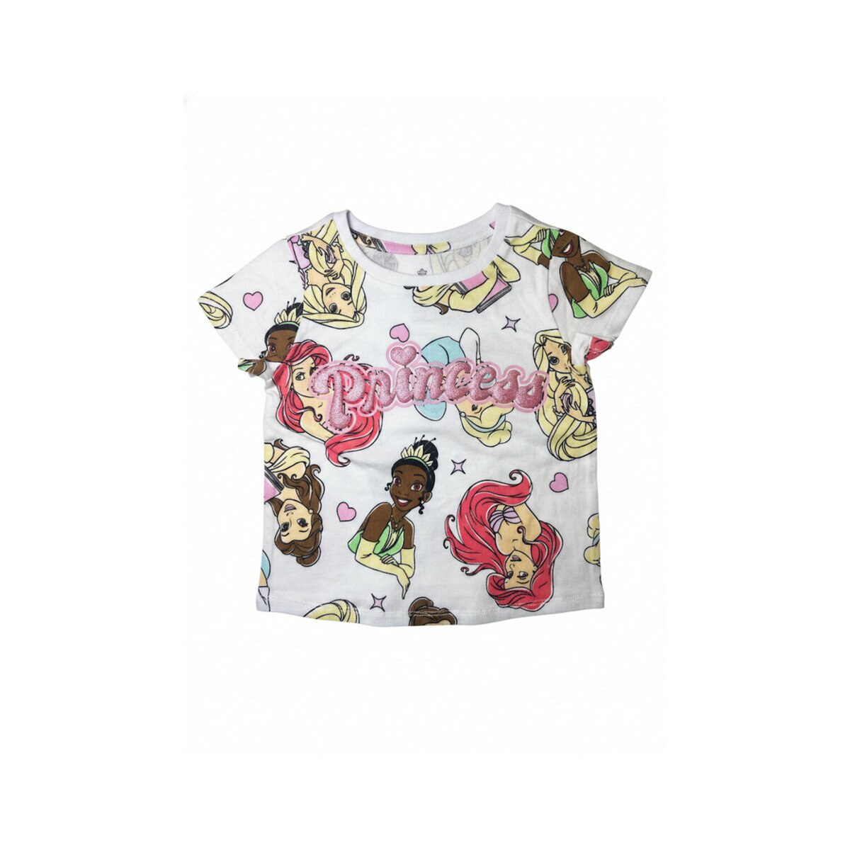 キャラクター キッズ 半袖 Tシャツ 4枚組 プリンセス 4