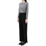 ボニスパックス レディース ワイドパンツ ブラック M