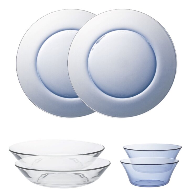 デュラレックス リス プレート＆ボウル 6個