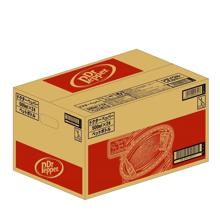 ドクターペッパー 500ml x 24本 x 2ケース ペットボトル ドクターペッパー 500ml x 24本 x 2ケース ペットボトル