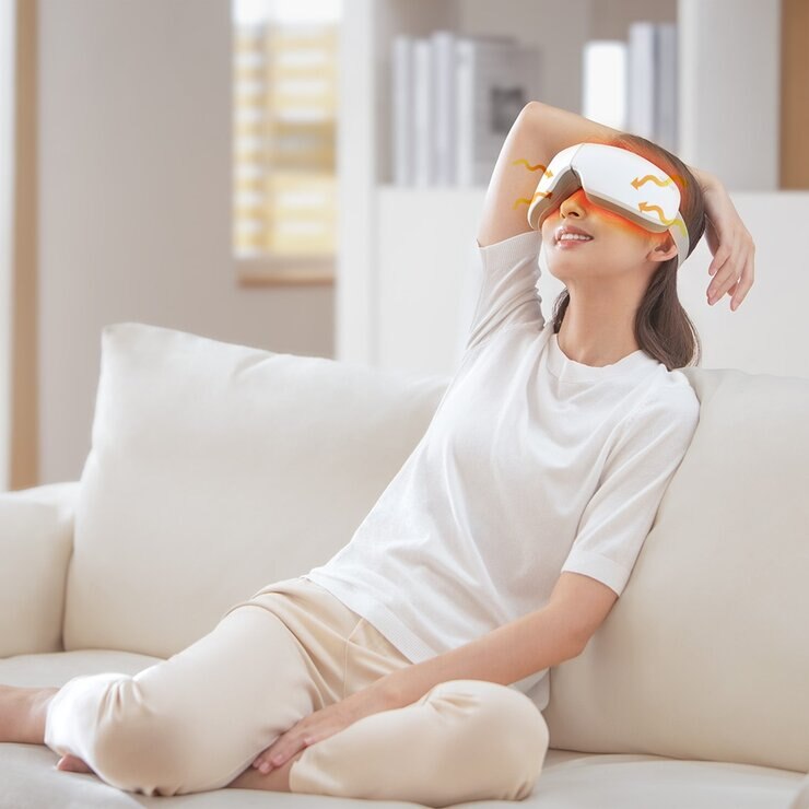 ニップラックス 温熱＆加圧アイマスク EYE RELAX S NP-ERS24W/BK