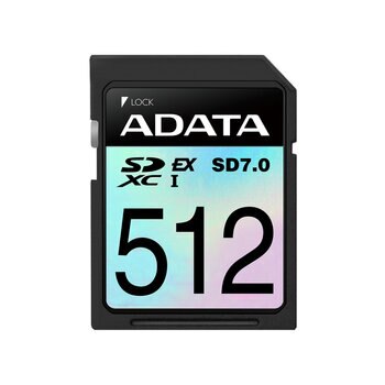 ADATA SDカード 512GB PCIe Gen3 V30 ASD512GEX3L1-C