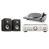 DENON アンプ・レコードプレーヤー・POLK スピーカーセット