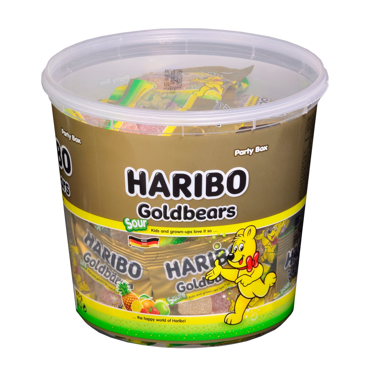 ハリボー サワーゴールドベア ドラム 870g