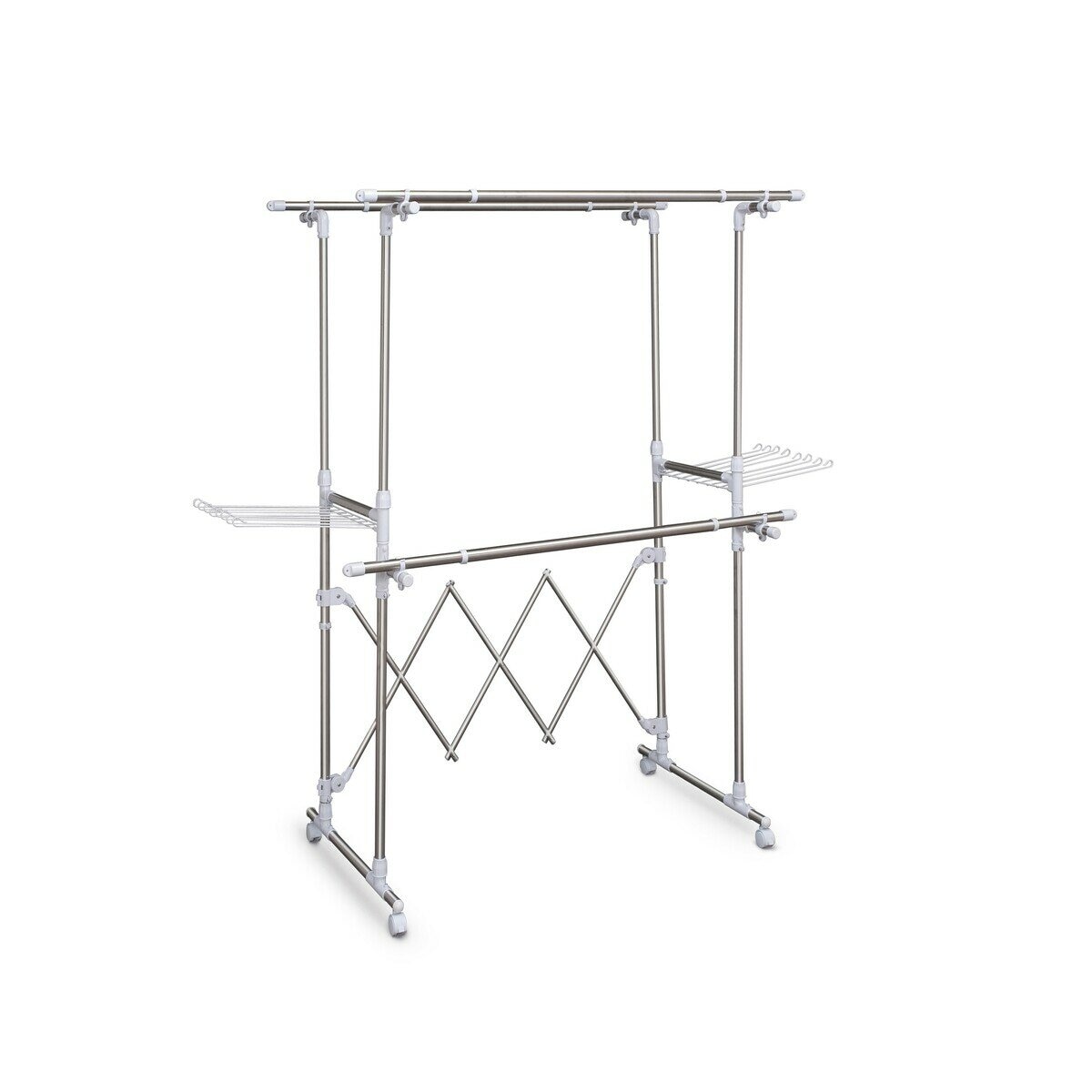 アイリスオーヤマ 組み立て簡単 たっぷり物干し KTM-2018R