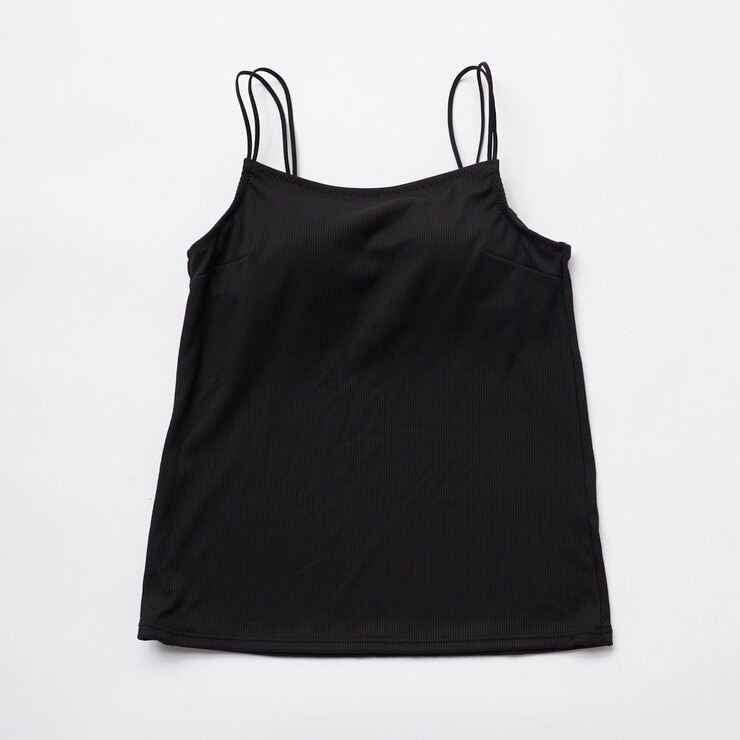 オーシャンパシフィック レディース 水着3点セット ブラック M