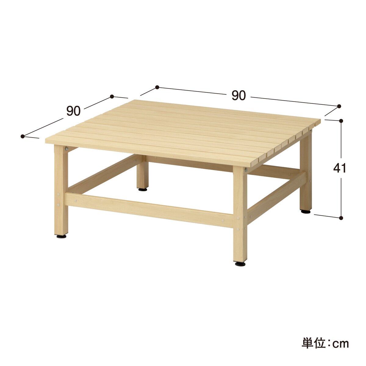 タカショー 美ウッドデッキ 90 x 90cm