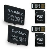 サンマックス microSDXC カード 128GB V10 A1 3-IN-1 2個セット