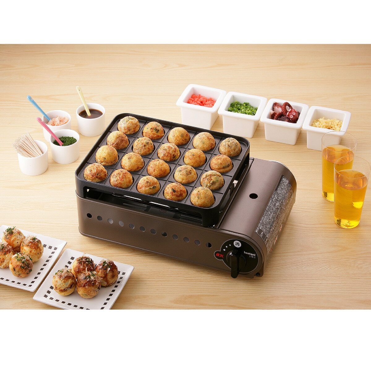 イワタニ　カセットガスたこ焼き器 スーパー炎たこ CB-ETK-1