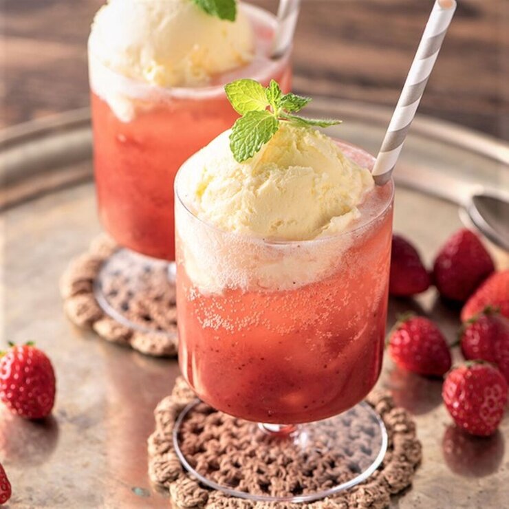 久世福商店 いちごミルクの素 575ml