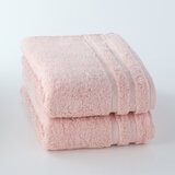 UCHINO 贅沢ボリューム バスタオル 2枚組 60cm x 120cm オレンジ