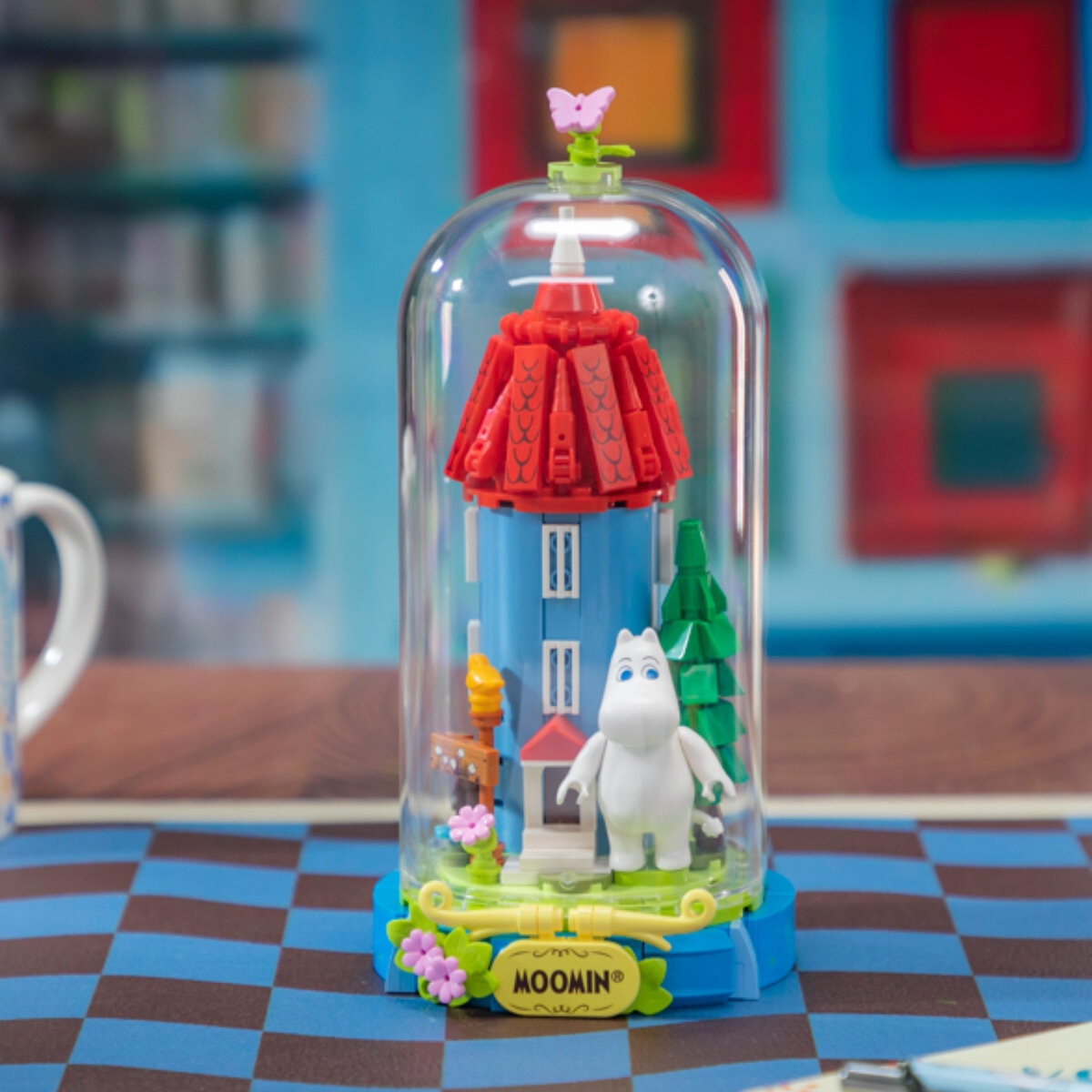 ムーミンのスモール ドームフィギュア ムーミン