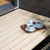 タカショー 美ウッドデッキ 90X180cm BEW-D918MW ミルキーウッド