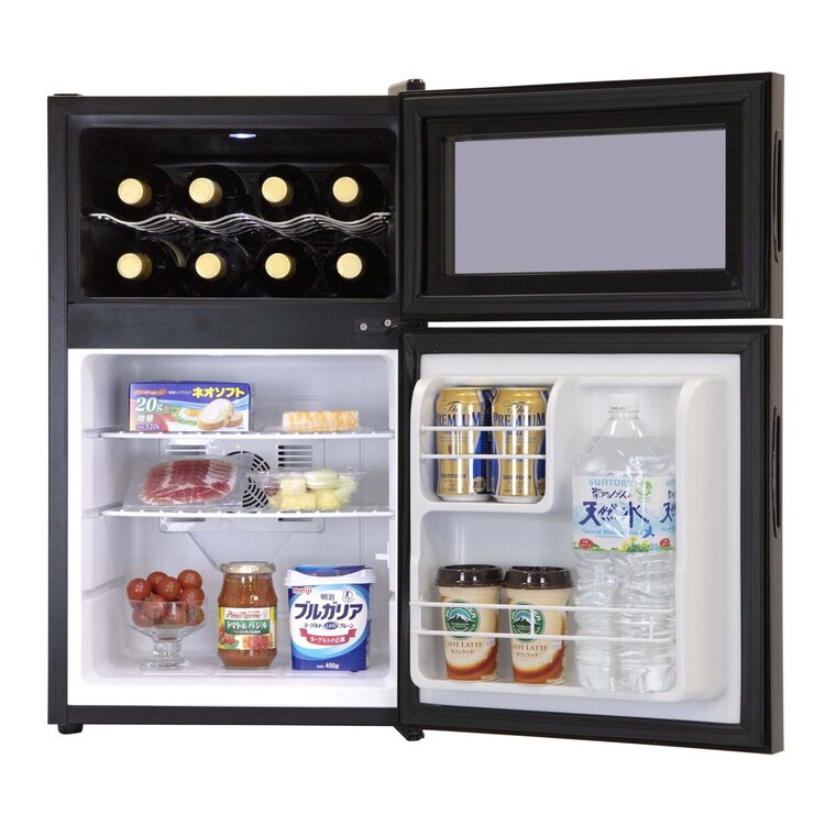冷蔵庫一体型ワインセラー62L 2ドア コンパクト　稼働品　WRH-M262 A-stage 62L 冷蔵庫一体型ワインクーラー WRH-M262 | Costco Japan