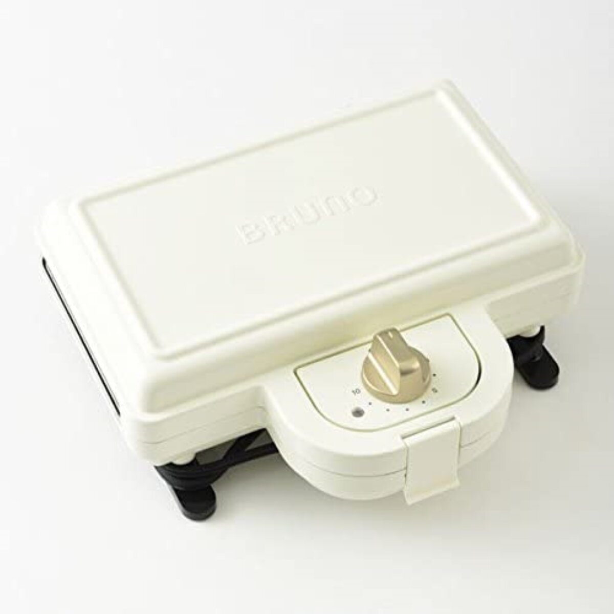 ブルーノ ホットサンドメーカー ホワイト ダブル BOE044-WH BRUNO BRUNO ホットサンドメーカー ダブル BOE044-WH [ホワイト