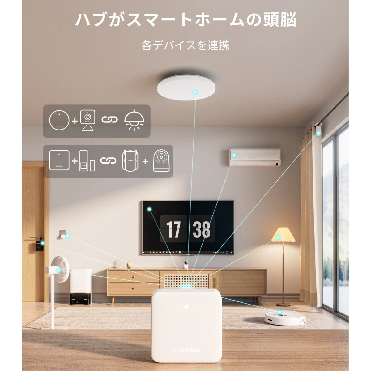 スイッチボット ハブミニ（Matter対応） W0202203