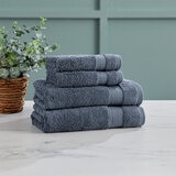 グランデュール ハンドタオル2枚 + ウォッシュタオル2枚 セット フリントストーン