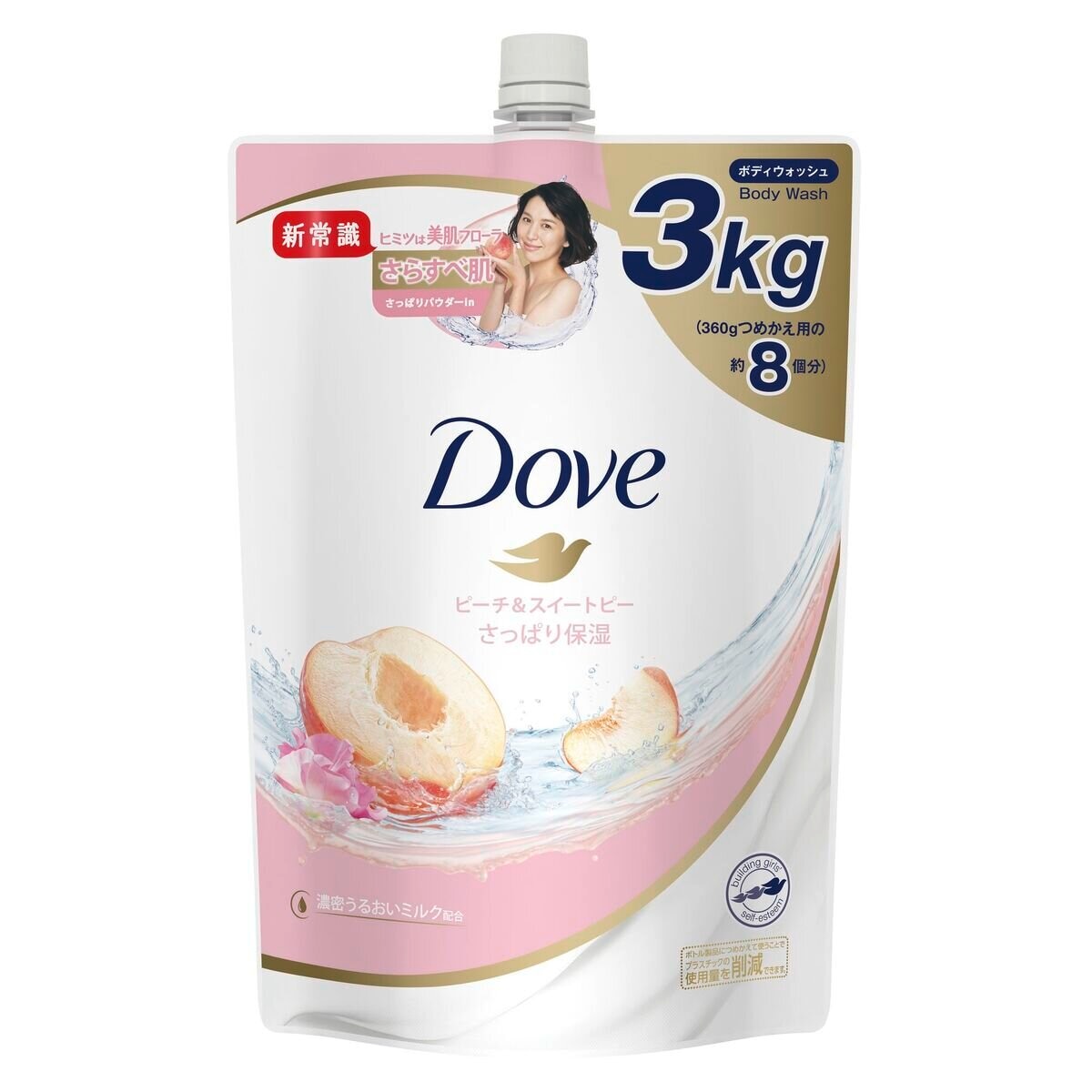 Doveダヴ　ピーチスイートピー　さっぱり保湿　ボディウォッシュ720g×2袋