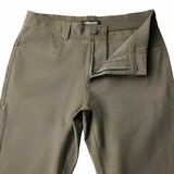 カークランドシグネチャー メンズ ストレッチテックパンツ ブラウン ウエスト 36 股下 30