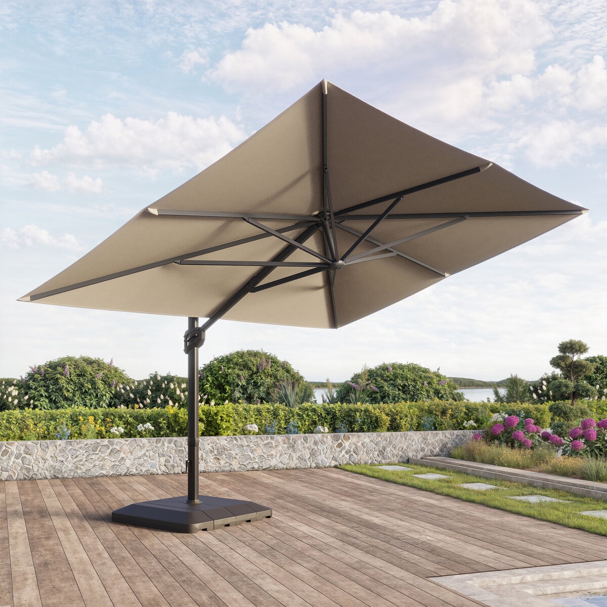 シーズンズセントリー 10x13フィート (約3.0m x 4.0m) ガーデンパラソル シーズンズセントリー 10x13フィート (約3.0m x 4.0m) ガーデンパラソル