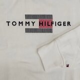 トミーヒルフィガー メンズ スウェットシャツ ホワイト XL