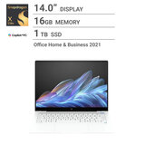 HP ノートPC/OmniBook X 14-fe/14インチ/Copilot+ PC/Snapdragon X Elite X1E-78-100/16GB/1TB/ホワイト/A7DA6PA-AAAB HP ノートPC/OmniBook X 14-fe/14インチ/Copilot+ PC/Snapdragon X Elite X1E-78-100/16GB/1TB/ホワイト/A7DA6PA-AAAB